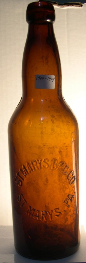 St. Mary's Beer Bottle